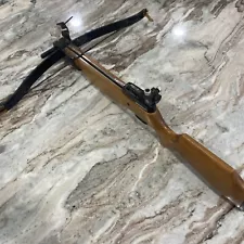 Vintage Crossbow Vintage Wooden Shinn-a Focus Sights Scope For Parts Or Repair