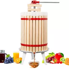 Biltek Fruit Press, Heavy-Duty Build, Maximum Juice Extraction, Large Capacity