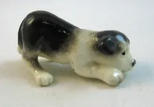 Hagen Renaker miniature made in America dog Border Collie Pup