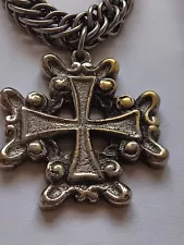 Knights Templar Pendant With Chain