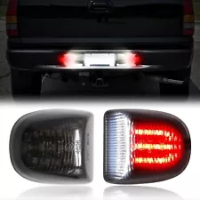 LED License Plate Lights For 99-13 Chevy Silverado Avalanche Suburban GMC Sierra