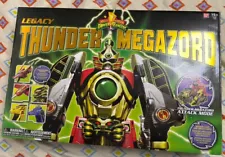 Bandai Power Rangers Legacy Thunder Megazord Complete 2016 MMPR Toysrus Mint