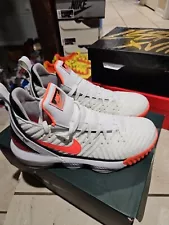 Lebron Xvi White Hot Lava