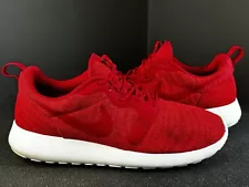 Nike 777429-600 Roshe One Jacquard Red Mesh Running Sneaker Shoes Men's US 10