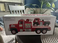 2015 Hess Toy Fire Truck and Ladder Rescue Vehicle New In Box