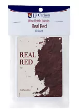 Real Red Wine Labels