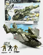 Halo Mega Bloks UNSC Pelican 96824 98% Complete w/ Manual & Addendum No Box