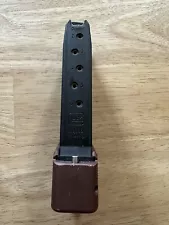 Glock 43 Magazine with Taran Tactical Plus +3 Base Pad Bronze