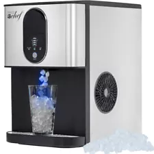 USED 46LB Self Dispensing Nugget Ice Maker, Countertop, Makes 1.8LB per Hour