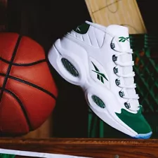 Reebok Question Allen Iverson Men's Sneaker Basketball Shoe Celtics Green #690