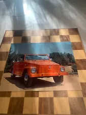 vintage rare 1973 VW Volkswagen Thing dealer sales brochure