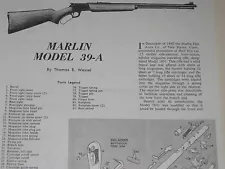 MARLIN MODEL 39A RIFLE EXPLODED VIEW