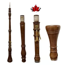 Professional Baroque Oboe A-415HZ, natura Ox horn wood Oboe