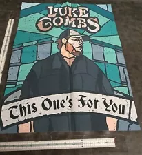 Luke combs Poster this ones for you plastic Poster Bedroom Decor unframed