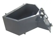 SKID STEER 3/4 YARD CONCRETE BUCKET CEMENT BUCKET - CONCRETE HOPPER