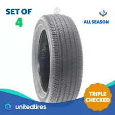 Set of (4) Used 205/55R17 Firestone FT140 91V - 7-7.5/32 (Fits: 205/55R17)