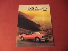 1968 Chevrolet Camaro Sales Brochure - First Edition -Original