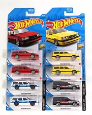 Hot Wheels Lot x8 Volvo 850 Estate Wagon [4 Variants]