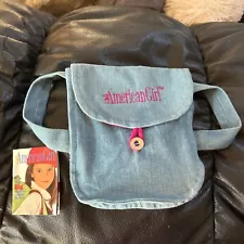 American Girl Doll Girl of Today Miss AG Bear Denim Backpack