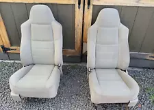 1999 2010 Ford F250 F350 F450 Super Duty Seats Gray Cloth