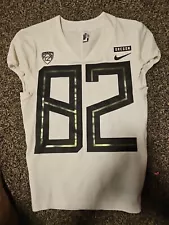 Nike Oregon Ducks Jersey White/Black Men’s Size 36 Stitched #82