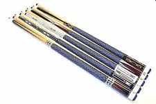 SALE - SET OF 5 POOL CUES New 58" Canadian Maple Billiard Pool Cue Stick #5 FREE