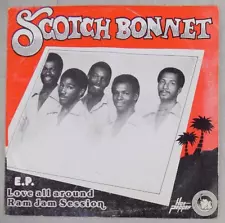 SCOTCH BONNET - EP - Love All Around/Ram Jam Session - Hot Pepper - VG+/VG