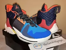 RARE Nike Air Jordan Why Not ZER0.2 Westbrook PE Multicolor AO6219-900 Size 11.5