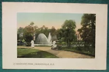 Estate Sale ~ Vintage Postcard - In Riverside Park, Jacksonville, Fla. 1909