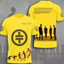 Take That Band 3D Shirt Short Sleeves Unisex Gift For Fans