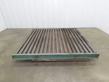 54" x 5' Pallet Conveyor 2.5" Gravity Roller 51"BF 7/16" Hex Axle