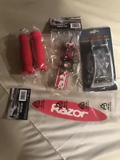 Scooter RAZOR Shoulder Strap with Bracket /Grip Tape / New Grips / Wheelie Bar