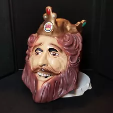 2007 Rubie's Costume Co Burger King Halloween Mask Latex READ DESCRIPTION