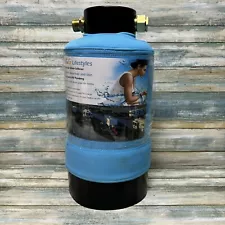 H&G lifestyles ‎Portable Water Softener for RV(+) 3/4" Brass 2600 Gallons