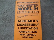 Winchester Model 94 Model 1894 Plus Parts For Others Rifle Manual 67 pages