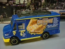 2024 MBX CITY DRIVERS IV CHOW MOBILEð§blue food truck;CHEESY MELT☆Matchbox LOOSE