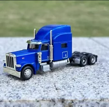 NORSCOT 1:87 Peterbilt 389 Heavy Truck Transport Alloy Model Collection Toy