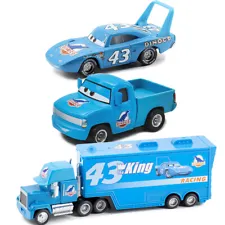 Mattel Disney Movie Cars NO.43 The King Racers Pickup Mack Truck Kids Toys