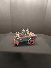 OLD TOY SOLDIER STYLE custom made "KELSEY" 54mm WWI FRENCH VICTORY WAGON 9 fig's