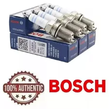 4× BOSCH Double Platinum Spark Plug 06H905611 Set FR5KPP332 for VW AUDI 1.8 2.0