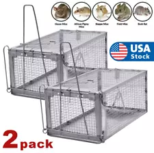 Live Humane Cage Trap for Squirrel Chipmunk Rat Mice Rodent Animal Catcher