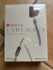 Lady Gaga Brand New Factory Sealed Heartbeats By Dr. Dre Headphones In Rose