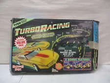 Tyco Turbo Racing with Nite Glow HO scale Slot Car Set