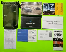 2022 Jeep GLADIATOR Owners Manual Set w/ UConnect & Pouch *OEM*