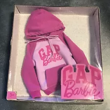 NEW - Gap Barbie Hoodie For Barbie Doll. Lot #462