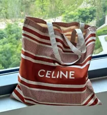 CELINE eco bag canvas tote bag novelty Japan gift popup event rare NEW