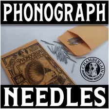 YOU CHOOSE - victrola NEEDLES for gramophone phonograph 78rpm 100/pack