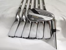 Used Cobra King F-Max Iron Set 5-GW True Temper SL Regular Flex Steel Shafts