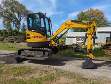 NEW 2023 Enclosed Cab Mini Excavator 2.8 Ton YANMAR Diesel Dozer Blade Thumb