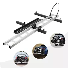 Motorcycle Carrier, Aluminum Hitch Carrier for Dirt Bikes, Motorcycle Bracket